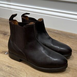 Xena Women’s Steel Toed Dark Brown Leather Valence Work Boots